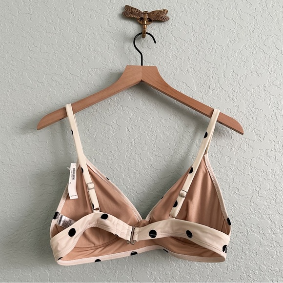 NWT•OLD NAVY•Triangle Polkadot Bralette Swim Top and Matching Bikini Bottoms•Set - Picture 6 of 16